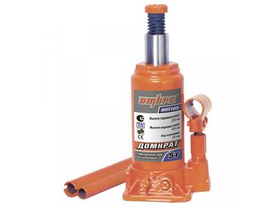 Домкрат гидравлический бутылочный 5 т. , Ombra OHT105