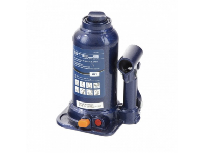 Домкрат гидравлический бутылочный телескопический, 4 т, подъем 170-420 мм Stels