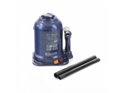 Домкрат гидравлический бутылочный телескопический, 10 т, подъем 180-450 мм Stels