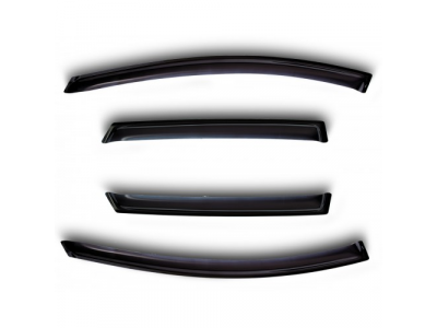 Дефлекторы окон 4 door NISSAN QASHQAI+2 2008-2014
