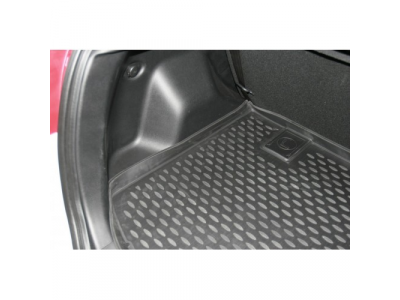 Коврик в багажник KIA Venga 2010->, хб. верх. (полиуретан)