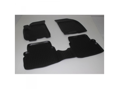 Коврики в салон Chevrolet Aveo (03-) "полиуретан"