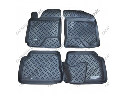 Коврики салона полиуретановые "AILERON" 60602 HYUNDAI GETZ (2002)