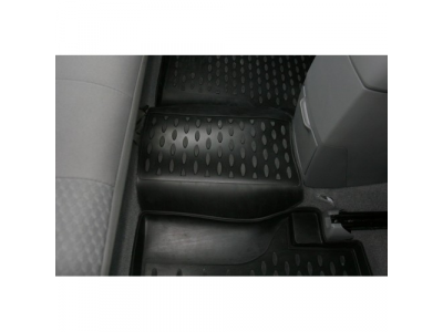 Коврики в салон TOYOTA Hilux 2008->, 4 шт. (полиуретан)