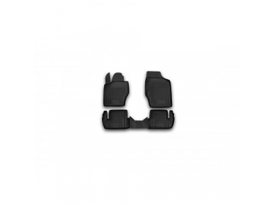 Коврики в салон PEUGEOT 307 2001-2008->, 4 шт. (полиуретан)