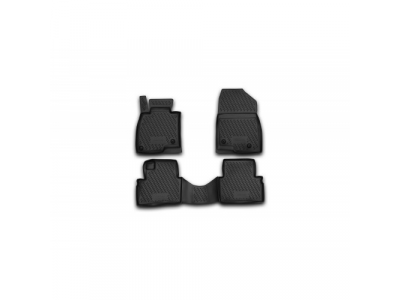 Коврики в салон MAZDA 3, 2013-> 4 шт. (полиуретан)