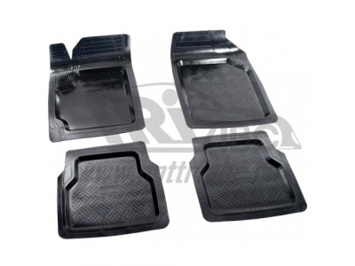 Коврики салона резиновые с бортиком универсальные (4 шт)