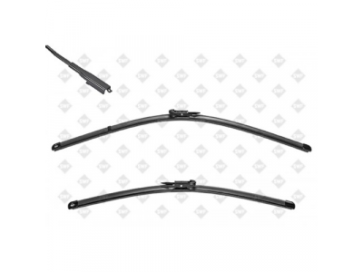 Щетки стеклоочистителя SWF VISIOFLEX,передняя,2 шт., 95228809, 95228810, 95228812, 95228811, 650mm/26", бескаркасная