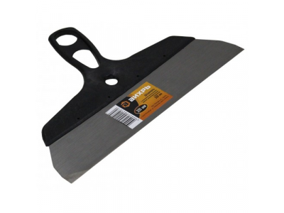 Шпатель нерж.cталь пластиковая рукоятка 350мм Вихрь