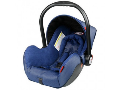 Детское кресло - люлька SuperProtect Comfort (0-13 кг) синее