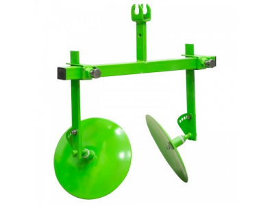 Окучник Aurora дисковый, однорядный регулируемый, цилиндр-болт