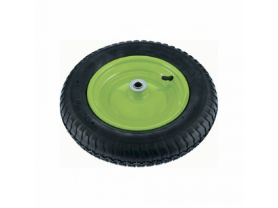 Колесо пневматическое 3.25/3-8, длина оси 90 мм., подшипник 16 мм. СИБРТЕХ