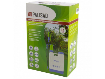 Опрыскиватель ранцевый, 12 л, с насосом, шлангом, разбрызгивателем Palisad