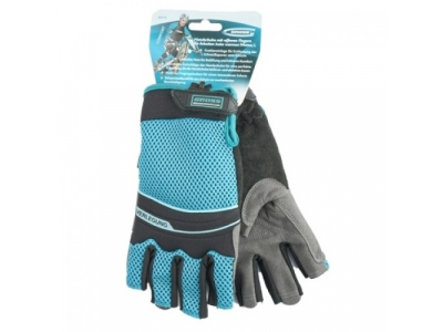 Перчатки комбинированные облегченные, открытые пальцы AKTIV, L// GROSS