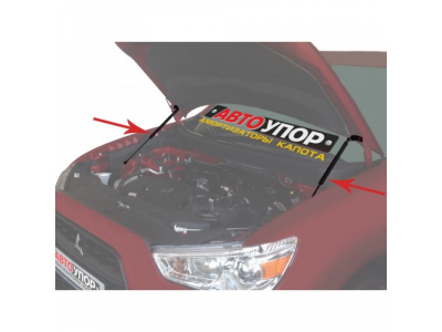 Амортизаторы капота Автоупор, Mitsubishi L200, 2005-2015