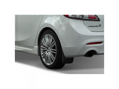 Брызговики задние MAZDA 3, 08/2009-2011 хб. (полиуретан)