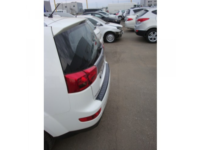 Накладка на задний бампер для Peugeot 4007 2007—2013