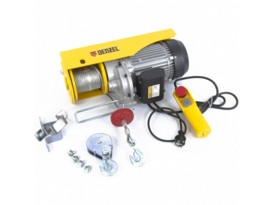 Тельфер электрический TF-1200,1.2 т, 1800 Вт, высота 12 м, 8 м/мин Denzel