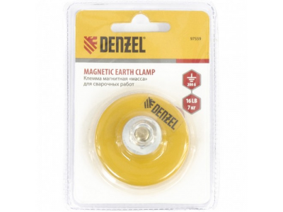 Клемма магнитная "масса" для сварочных работ Denzel
