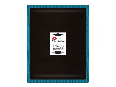 Пластырь кордовый 100х125 / 3 слоя корда (10 шт.)