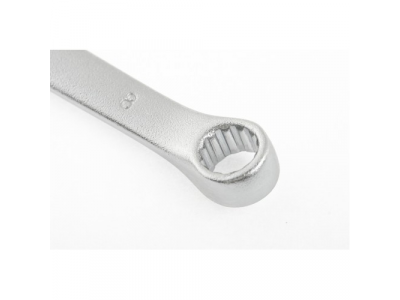 Ключ комбинированный, 12 мм, CrV, матовый хром// STELS