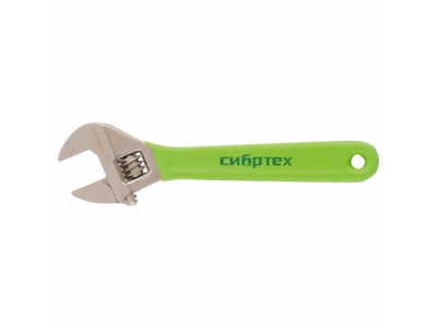 Ключ разводной 250 мм, никелированный //СИБРТЕХ
