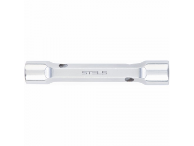 Ключ трубка торцевой усиленный, 8х9 мм, CrV // Stels