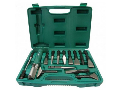 Многофункциональный инструмент со сменными зубилами и выколотками, AG010143 JONNESWAY