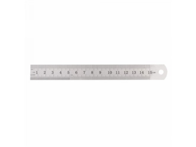 Линейка измерительная, 150 мм, металлическая// SPARTA