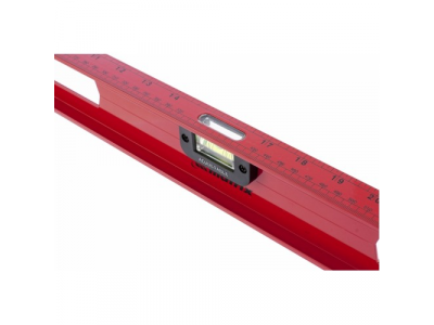 Уровень алюминиевый "Рельс", 800 мм, 3 глазка, усиленный// MATRIX