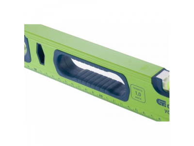 Уровень алюминиевый УС-1,0-2000, фрезерованный, 3 глазка, рукоятки, 2000 мм СИБРТЕХ