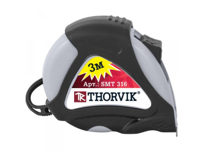 Рулетка в обрезиненном корпусе, 3 м