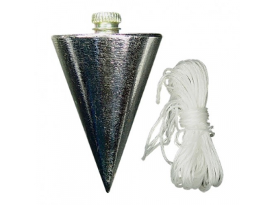 Отвес конусный, 200 г, шнур 5 м MATRIX