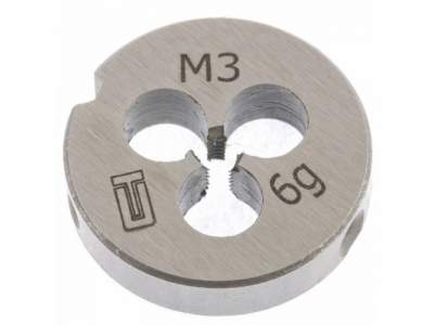 Плашка М3 х 0,5 мм// СИБРТЕХ