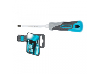 Отвертка PZ2 x 100 мм, S2, трехкомпонентная ручка//GROSS