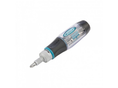 Отвертка реверсивная с телескопическим магнитным стержнем, 16 шт, S2//Gross