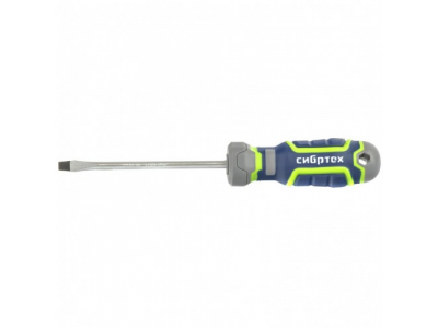 Отвертка SL5 х 100 мм, CrV, четырехкомпонентная рукоятка Сибртех