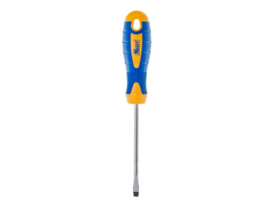 Отвертка шлицевая 3х75 ( Cr-V; двухкомп. рукоятка; намагничен. наконечник)