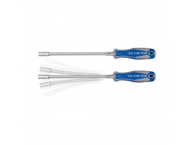 Отвертка торцевая 6 мм, 300 мм, гибкая, для хомутов KING TONY
