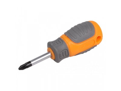 Отвертка крестовая с эргономичной рукояткой магнитная PZ2*38мм