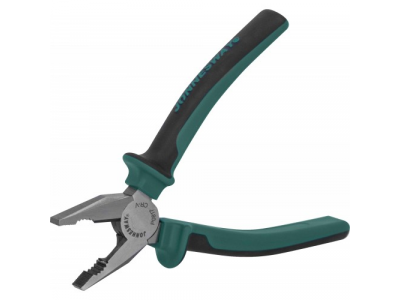 Пассатижи с двухкомпонентными рукоятками 7", P0817 JONNESWAY