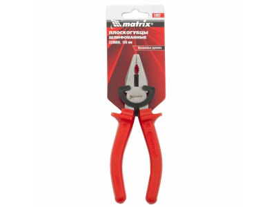 Плоскогубцы Econom, 160 мм, шлифованные, пластмассовые рукоятки// MATRIX