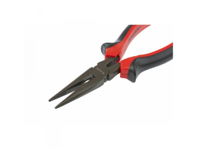 Длинногубцы Black Nickel, 160 мм, прямые, двухкомпонентные рукоятки// MATRIX