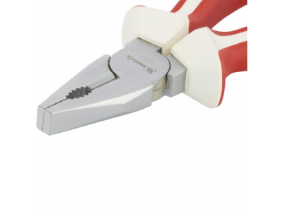 Плоскогубцы WHite Nickel, 160 мм, никелированные, трехкомпонентные рукоятки Matrix