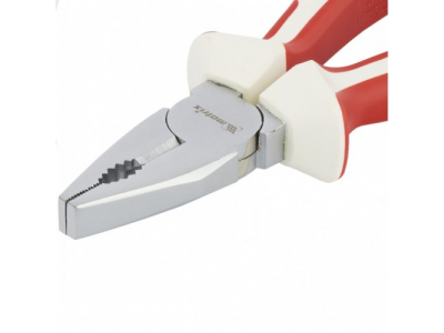 Плоскогубцы WHite Nickel, 180 мм, никелированные, трехкомпонентные рукоятки Matrix