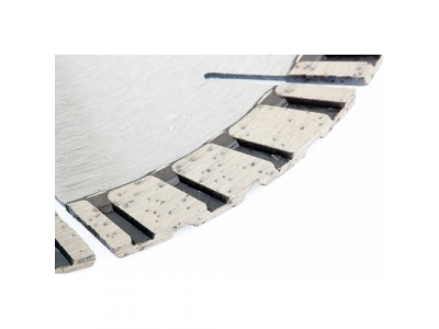 Диск алмазный ф 230х22,2 мм., турбо-сегментный, сухое резание GROSS