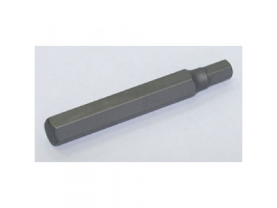 Бита 10 мм, шестигранная 10 мм, 75 мм, S2 материал, D175H100 JONNESWAY