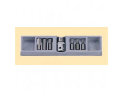 4075 1/2" Набор -бит 6-гран. 7пр.Н4-Н12 L-30mm