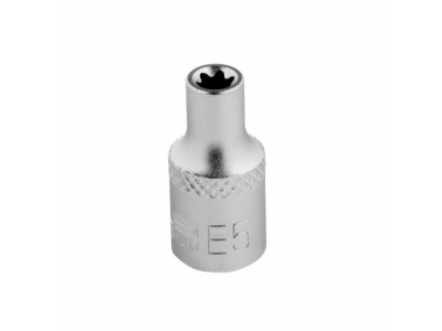 Головка торцевая 1/4, Е5, CrV Stels