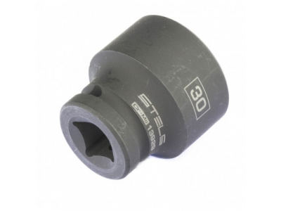 Головка ударная шестигранная, 30 мм, 1/2, CrMo Stels